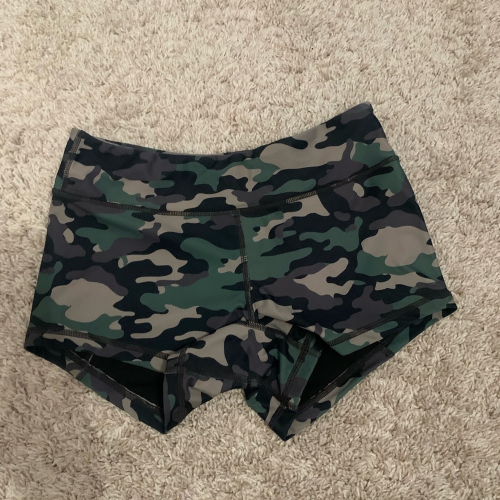 KFT Brands camo booty shorts (size s)